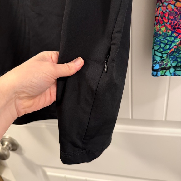 Hydrochic Black Floral Sun Shirt Rashguard SPF Women’s 2X - Picture 5 of 6